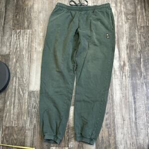 OVO Octobers Very Own Green Olive Jogger Sweatpants Size L Made in Canada Drake
